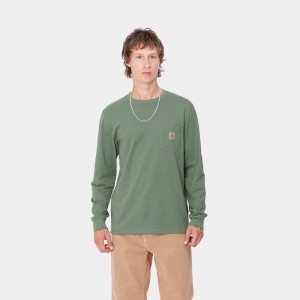 Bluza Carhartt Pocket Męskie Zielone | HMF-350261