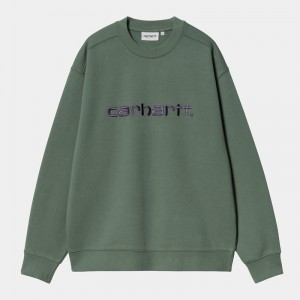 Bluza Carhartt W' Damskie Zielone | BSU-034967