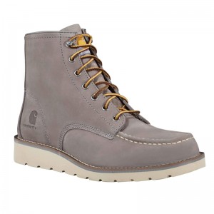 Buty Na Koturnie Carhartt 6" Moc Toe Męskie Szare | IFW-250491