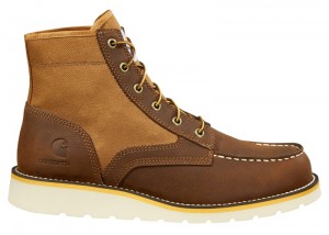 Buty Na Koturnie Carhartt 6" Moc Toe Męskie Brązowe | WIV-957341