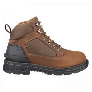 Buty Robocze Carhartt Ironwood 6" Soft Toe Męskie Brązowe | ZBJ-389271