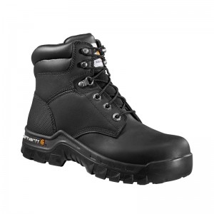 Buty Robocze Carhartt Rugged Flex® 6" Composite Toe Damskie Czarne | BVD-834901