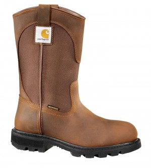 Kalosze Carhartt Traditional Welt Waterproof 10" Damskie Brązowe | UDJ-617458