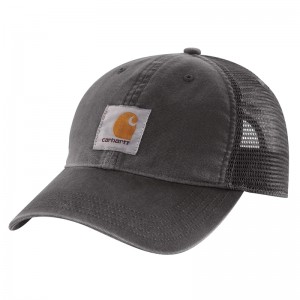 Kapelusz Carhartt Canvas Mesh-Back Męskie Szare | NRG-127036