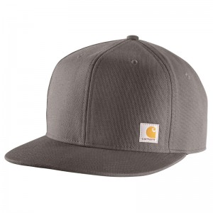 Kapelusz Carhartt Firm Duck Flat Brim Męskie Szare | VGI-925047