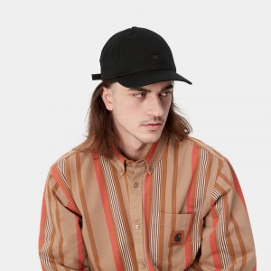 Kapelusz Carhartt Madison Logo Męskie Czarne | DPT-829530