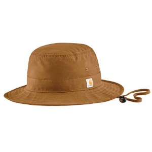 Kapelusz Carhartt Rain Defender® Lightweight Bucket Damskie Brązowe | CQM-341678