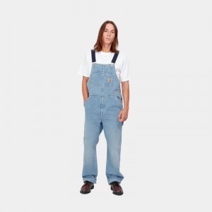 Kombinezon Carhartt BIB Męskie Niebieskie | NWD-678059