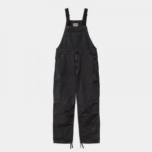 Kombinezon Carhartt Cargo Bib Męskie Czarne | NKQ-971256