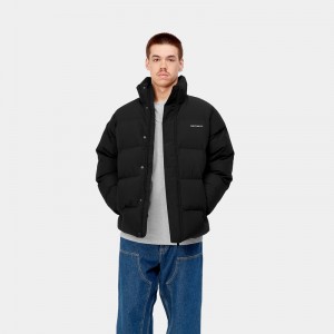 Kurtki Carhartt Danville Męskie Czarne | JHV-715320