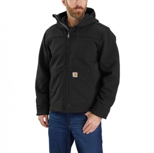 Kurtki Carhartt Super Dux™ Sherpa-Lined Active Męskie Czarne | HAL-743629