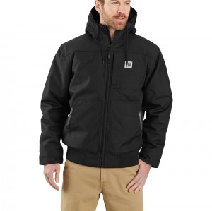 Kurtki Carhartt Yukon Extremes™ Insulated Active Męskie Czarne | SML-065729