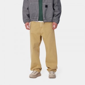 Spodnie Carhartt Landon Męskie Khaki | AQT-752643