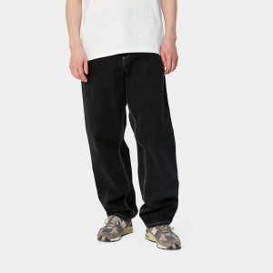 Spodnie Carhartt Simple Męskie Czarne | YQE-302148