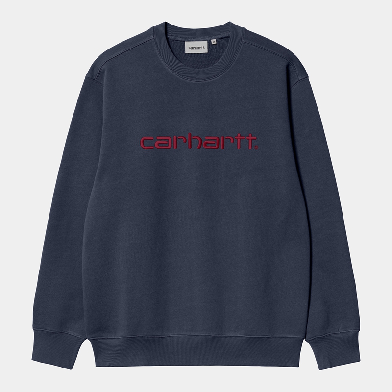 Bluza Carhartt Carhartt Męskie Granatowe | XBP-824135