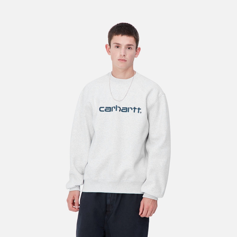 Bluza Carhartt Carhartt Męskie Szare | FTM-879260