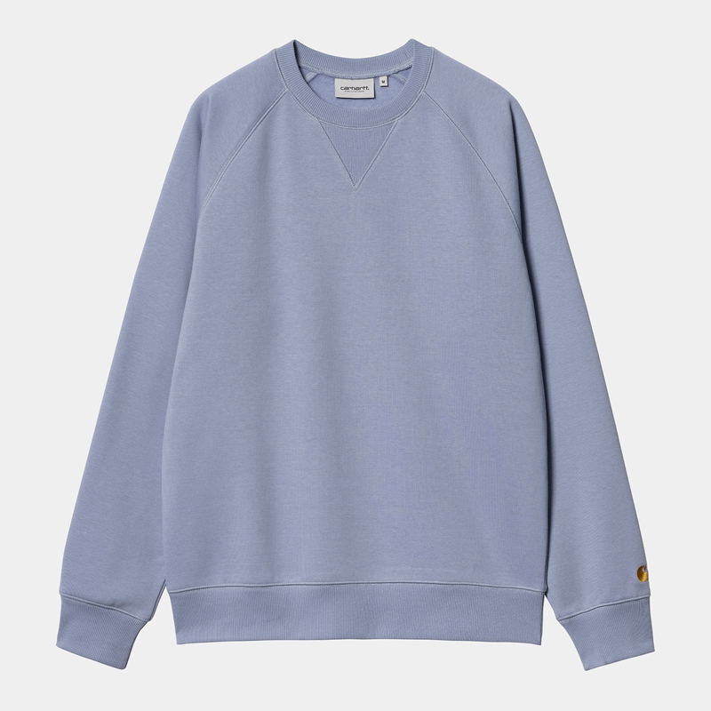 Bluza Carhartt Chase Męskie Niebieskie | IXF-315829