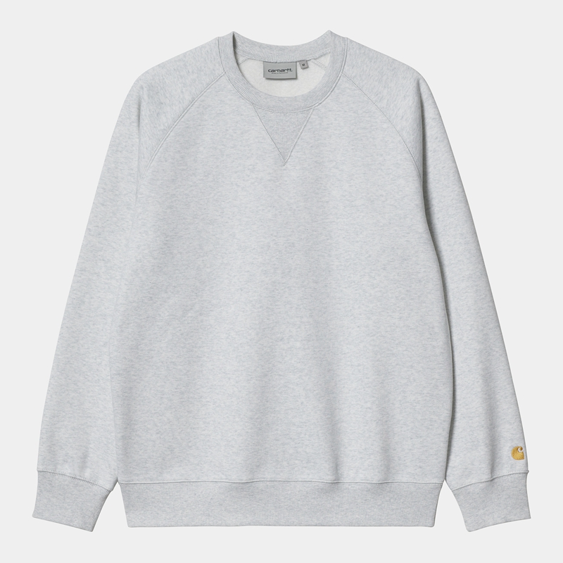 Bluza Carhartt Chase Męskie Szare | CFL-579138