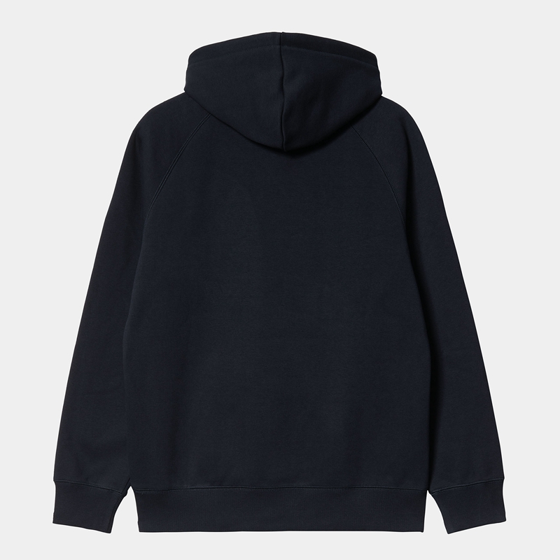 Bluza Carhartt Hooded Chase Męskie Granatowe | ZUC-198043