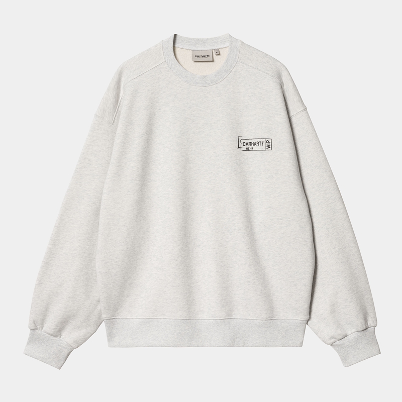 Bluza Carhartt Stamp Męskie Szare | QDM-926504