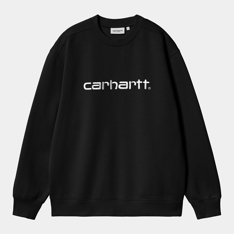 Bluza Carhartt W' Damskie Czarne | ZWV-234168