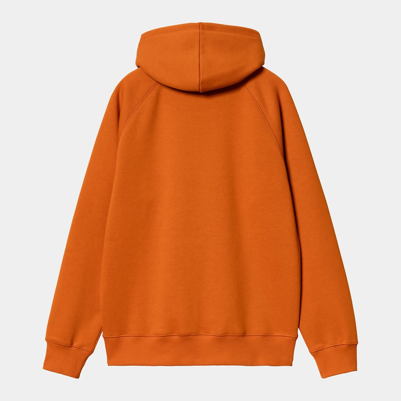 Bluza z Kapturem Carhartt Hooded Chase Męskie Pomarańczowe | QMZ-256430