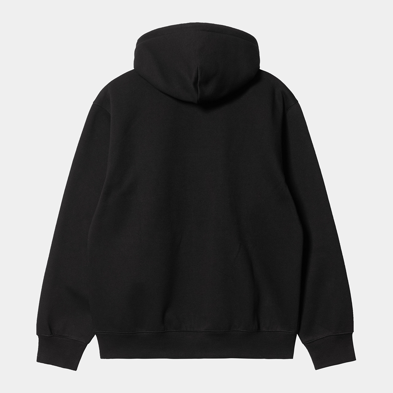 Bluza z Kapturem Carhartt Hooded Męskie Czarne | TUD-708249