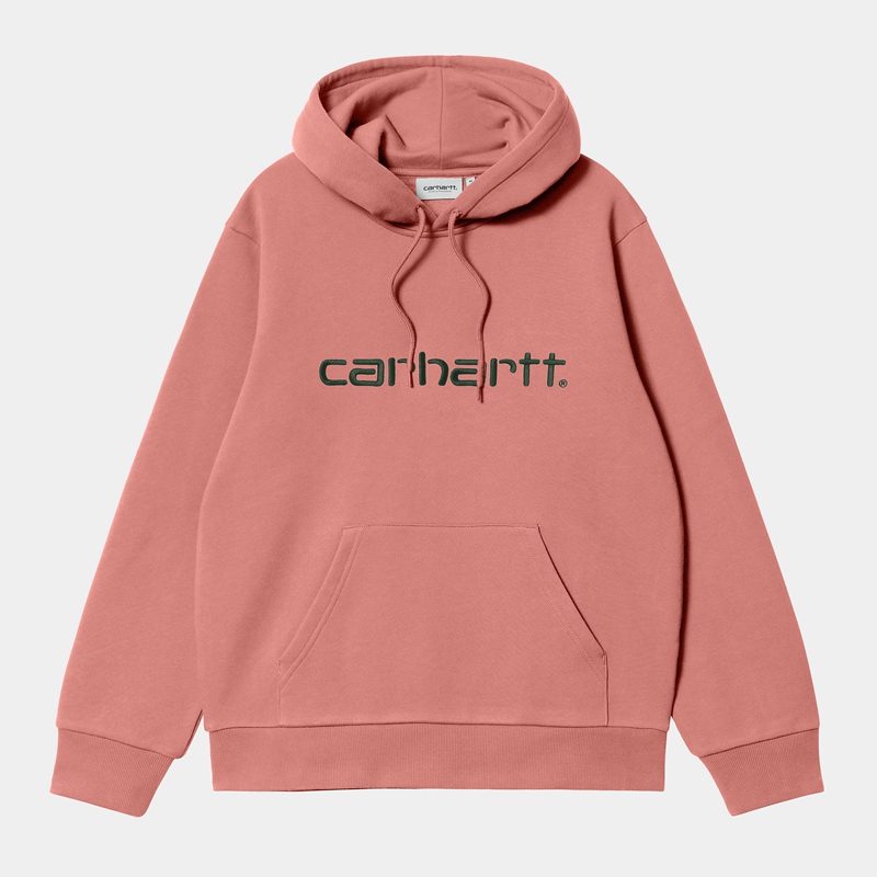 Bluza z Kapturem Carhartt Hooded Męskie Różowe | RPH-517340