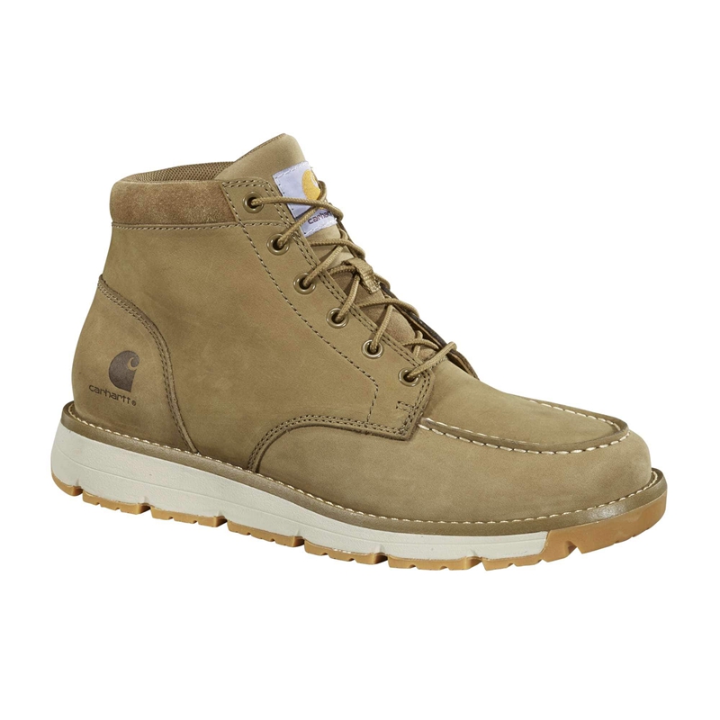 Buty Na Koturnie Carhartt Millbrook Moc Toe Męskie Khaki | NUI-371258