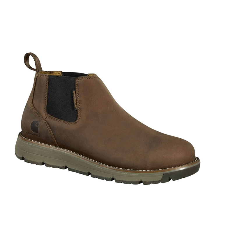 Buty Na Koturnie Carhartt Millbrook Water Resistant Romeo Steel Toe Męskie Ciemny Brązowe | KNY-821304