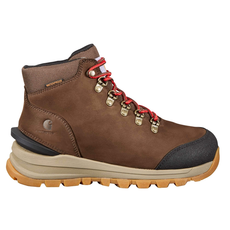 Buty Robocze Carhartt Gilmore Waterproof Alloy Toe Damskie Ciemny Brązowe | VLZ-728603