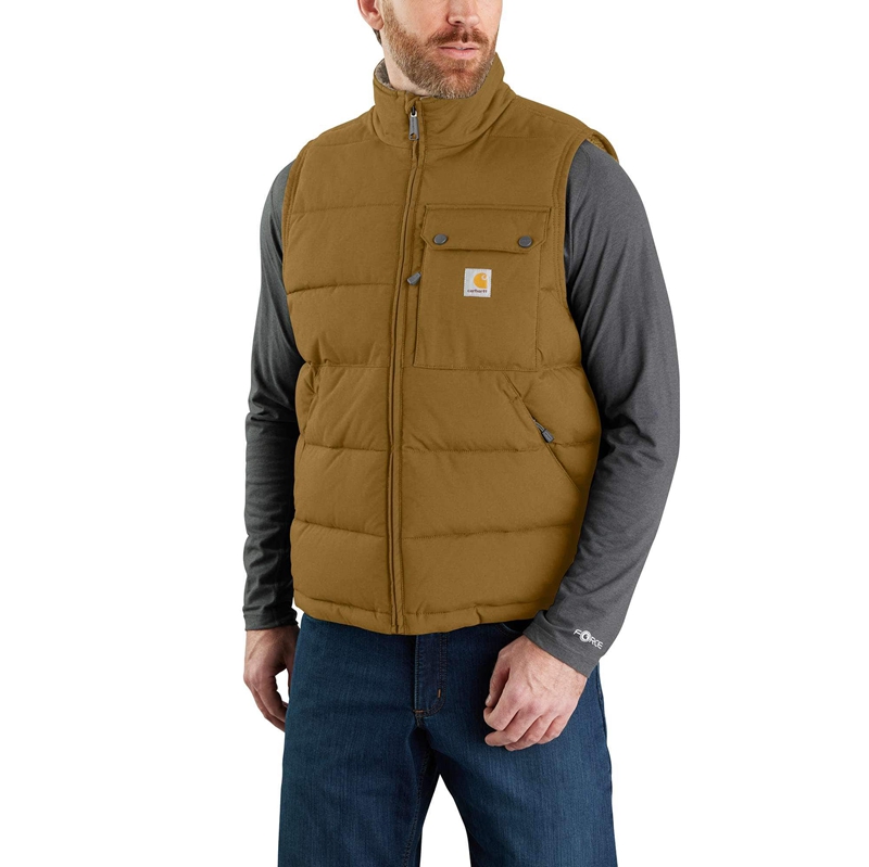 Kamizelka Carhartt Montana Loose Fit Insulated Męskie Brązowe | YBO-179350