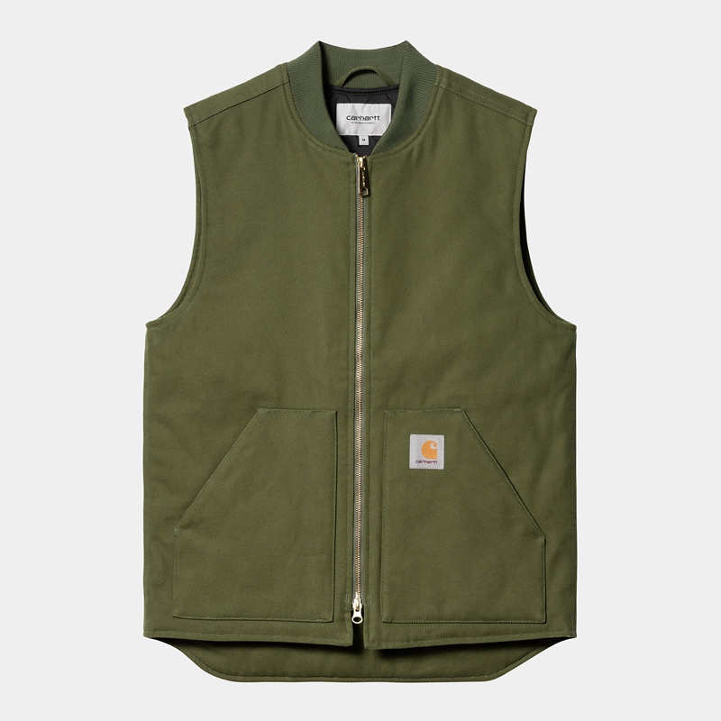 Kamizelka Carhartt Męskie Zielone | ZBQ-238570