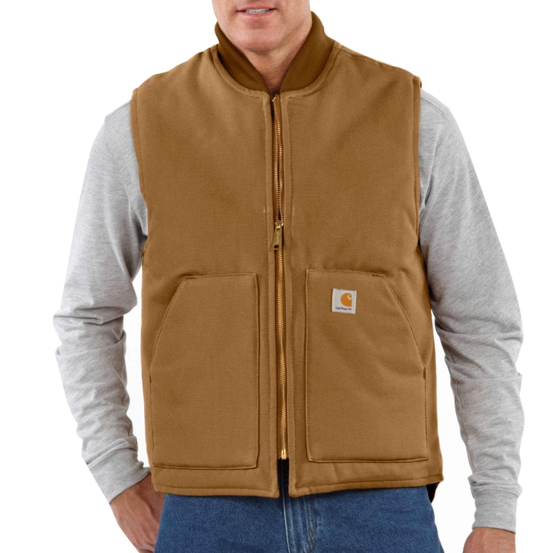 Kamizelka Carhartt Rib Collar Insulated Męskie Brązowe | GOR-479521