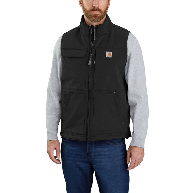 Kamizelka Carhartt Super Dux™ Relaxed Fit Sherpa-Lined Męskie Czarne | BSX-036458