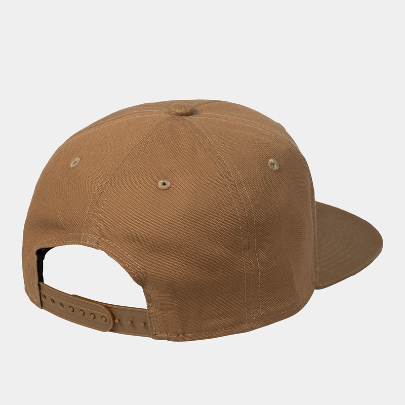 Kapelusz Carhartt Logo Męskie Brązowe | QCY-285301