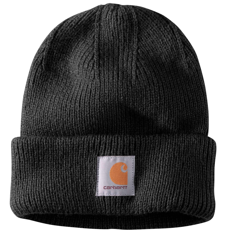 Kapelusz Carhartt Rib Knit Beanie Damskie Czarne | NQI-049785