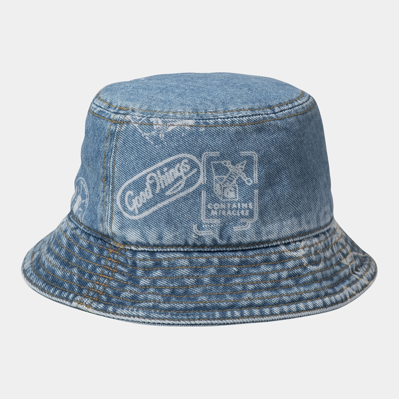 Kapelusz Carhartt Stamp Bucket Męskie Niebieskie | HWX-970541