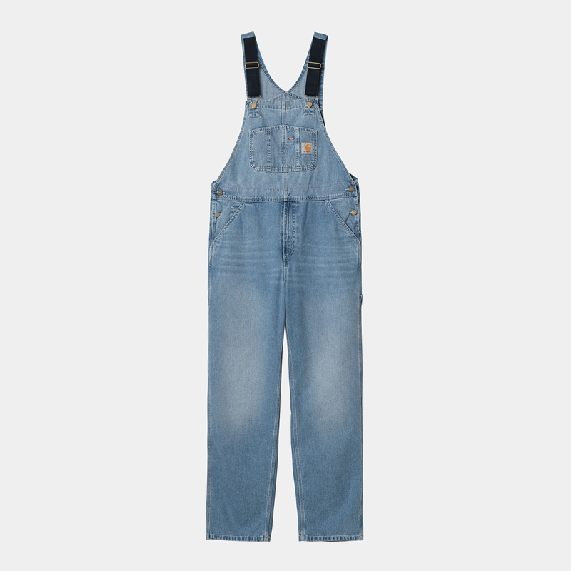 Kombinezon Carhartt BIB Męskie Niebieskie | NWD-678059