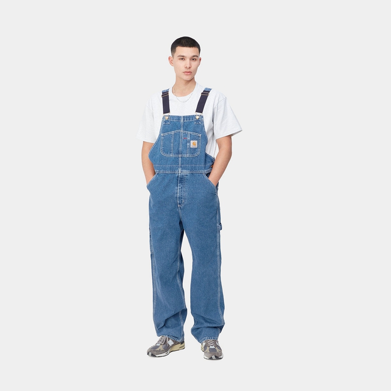 Kombinezon Carhartt BIB Męskie Niebieskie | HMF-835926