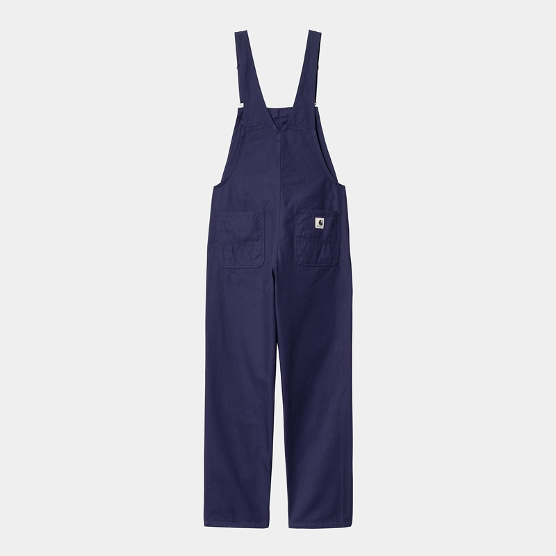 Kombinezon Carhartt Bib Straight Damskie Niebieskie | ETZ-218739