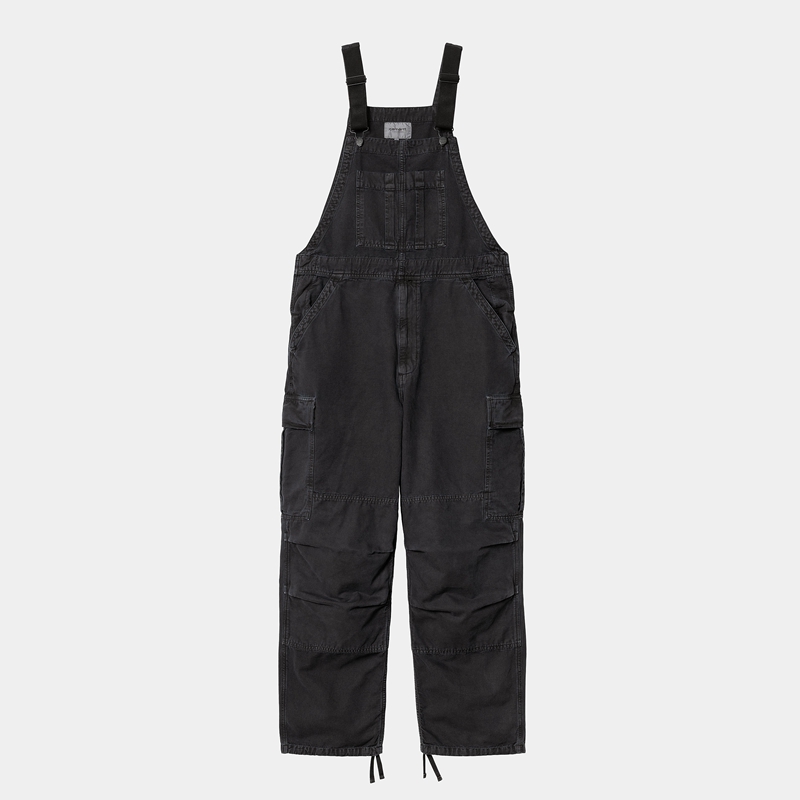 Kombinezon Carhartt Cargo Bib Męskie Czarne | NKQ-971256