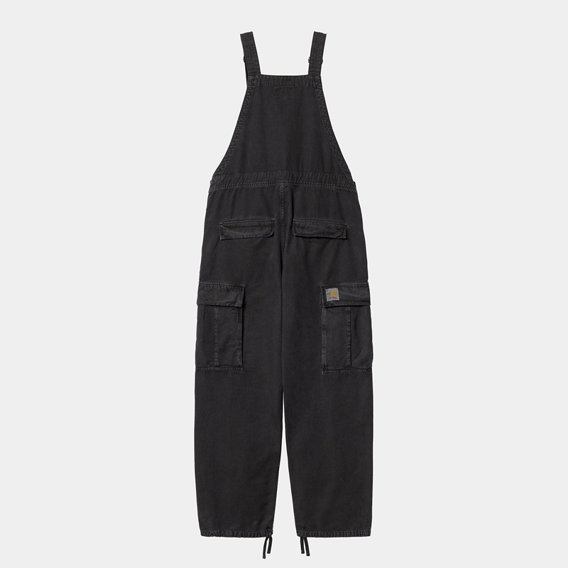 Kombinezon Carhartt Cargo Bib Męskie Czarne | AHK-085739