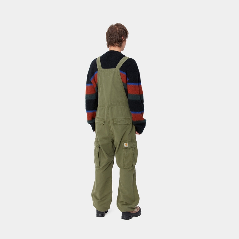 Kombinezon Carhartt Cargo Bib Męskie Zielone | WEM-982573