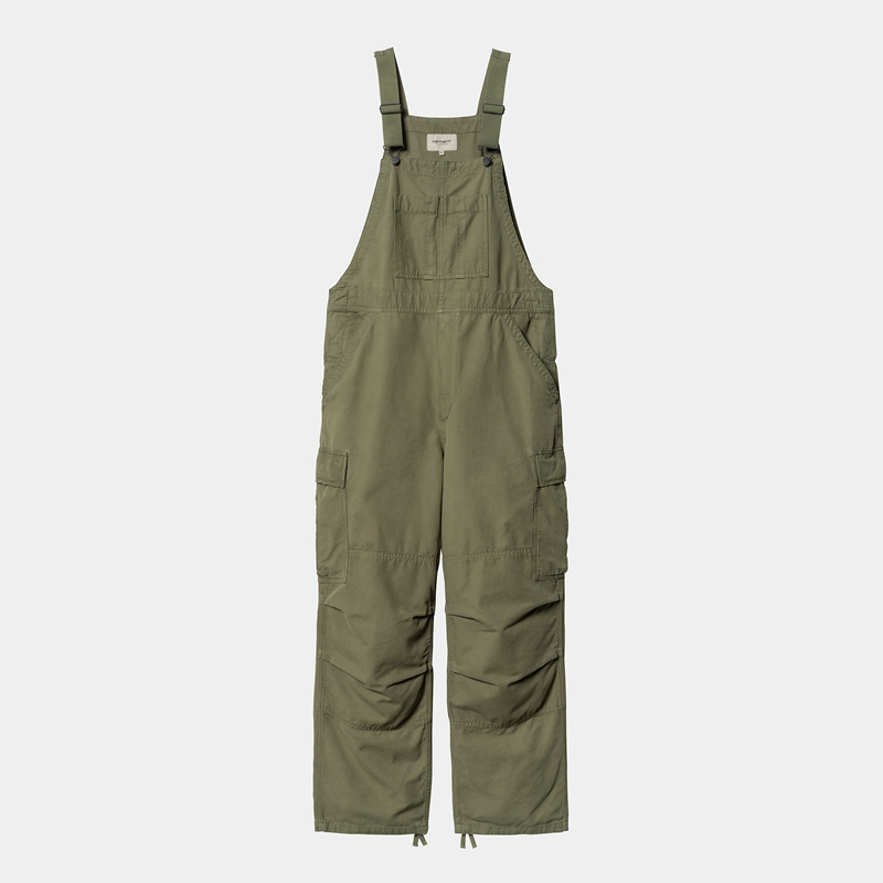 Kombinezon Carhartt Cargo Bib Męskie Zielone | WEM-982573