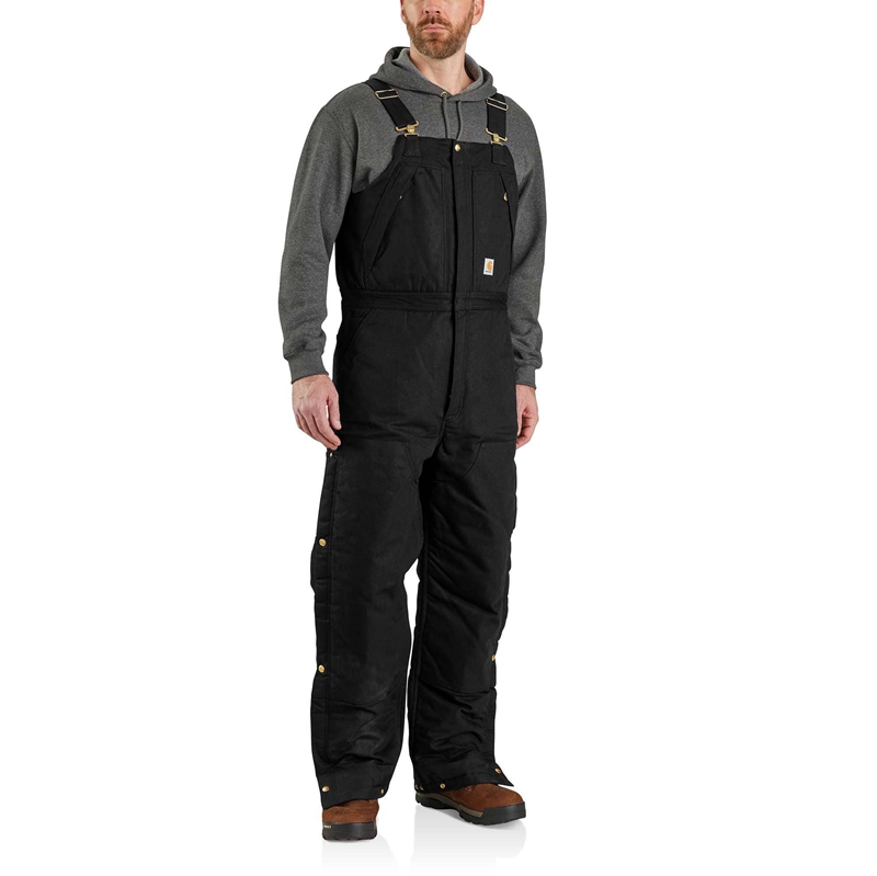 Kombinezon Carhartt Insulated Bib Męskie Czarne | OCS-257034