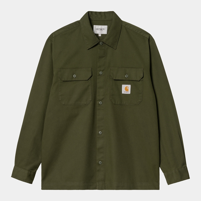 Koszule Carhartt Craft Męskie Zielone | XGY-129347