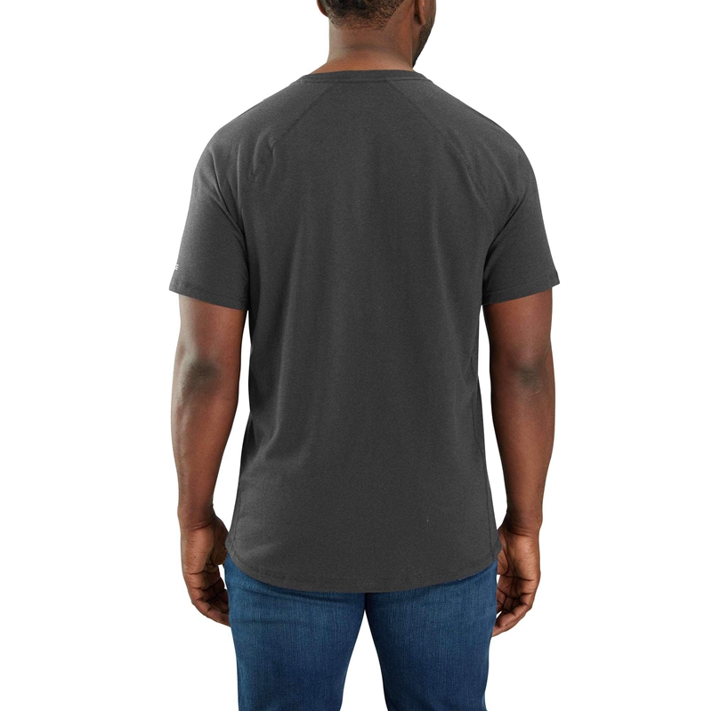 Koszulka Carhartt Force® Relaxed Fit Short-Sleeve Pocket Męskie Niebieskie | SUA-791603