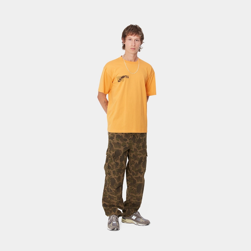 Koszulka Carhartt Jalou C Męskie Mango | QSX-874209