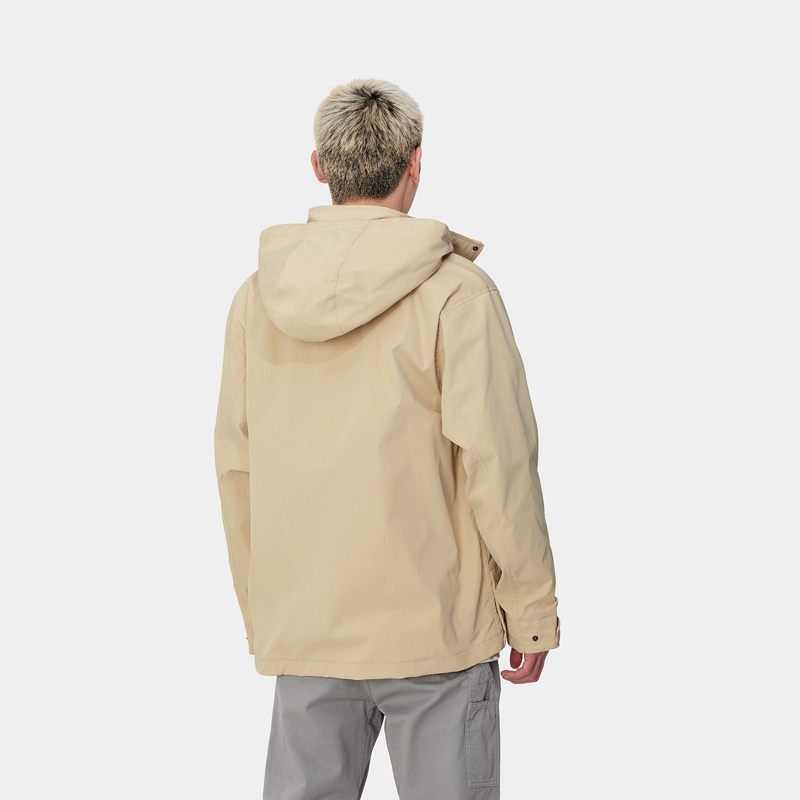 Kurtki Carhartt Balto Męskie Khaki | VZT-016473